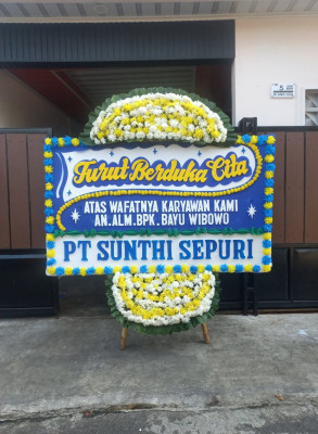 Papan Bunga Duka di Lembeyan